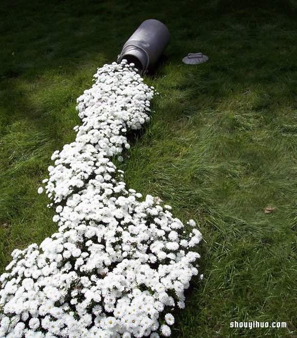 Spilled Flower Pots园艺法 让后院成画卷 Spilled Flower Pots园艺法 让后院成画卷