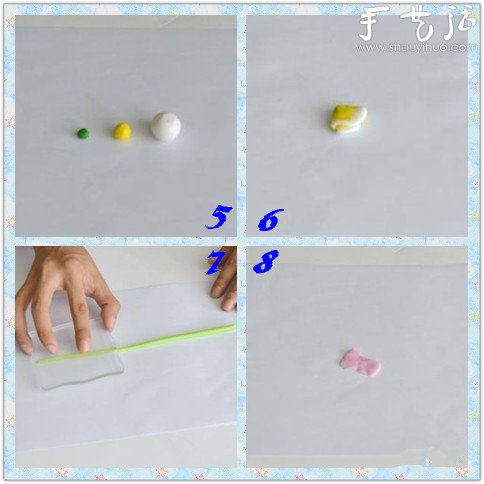 首饰泥DIY易打理的多肉植物盆栽 首饰泥DIY易打理的多肉植物盆栽