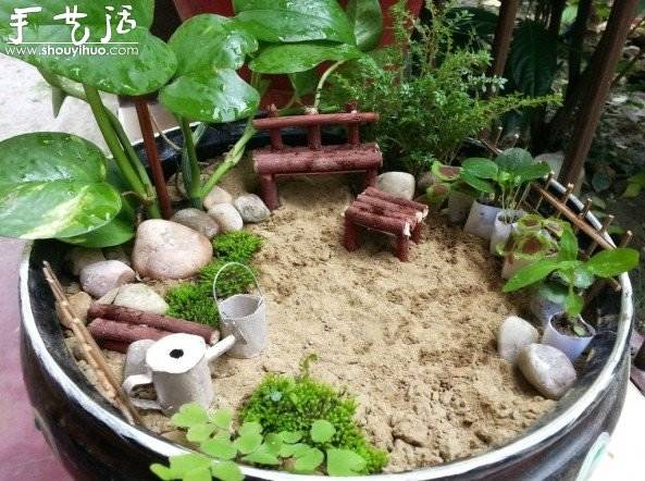 迷你微型花园制作教程 迷你微型花园制作教程