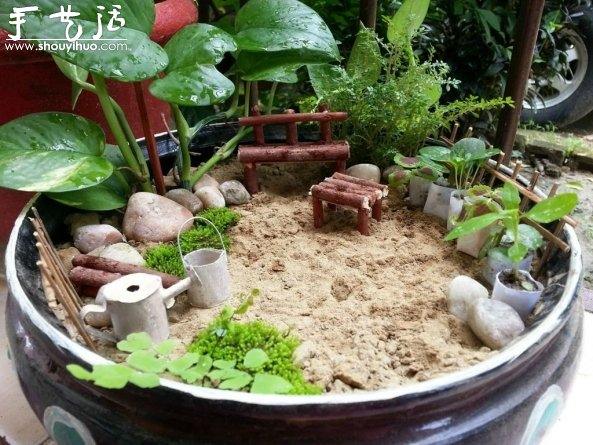 迷你微型花园制作教程 迷你微型花园制作教程