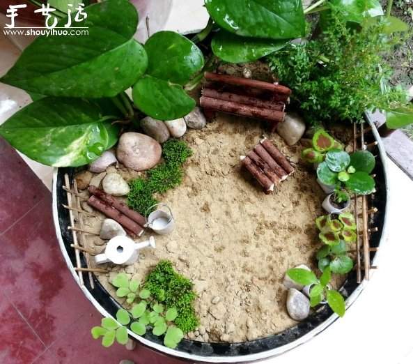 迷你微型花园制作教程 迷你微型花园制作教程
