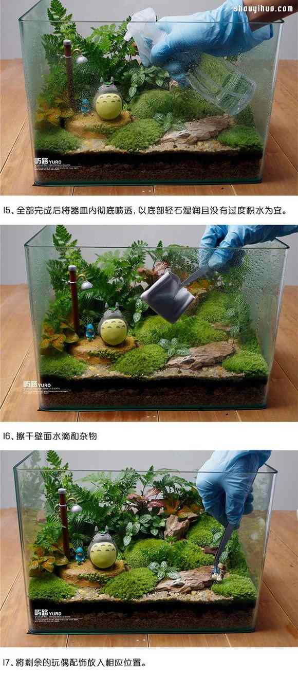 苔藓微景观制作材料及方法详细图解教程