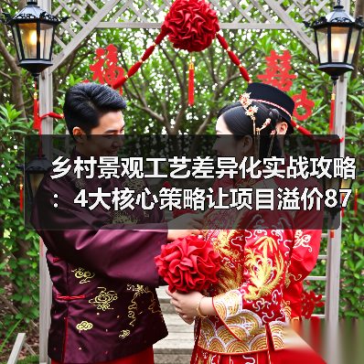 乡村景观工艺差异化实战攻略：4大核心策略让项目溢价87%（图4）