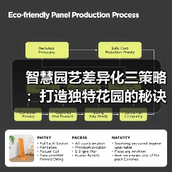 智慧园艺差异化三策略:打造独特花园的秘诀(图2) 智慧园艺差异化三策略:打造独特花园的秘诀(图2)